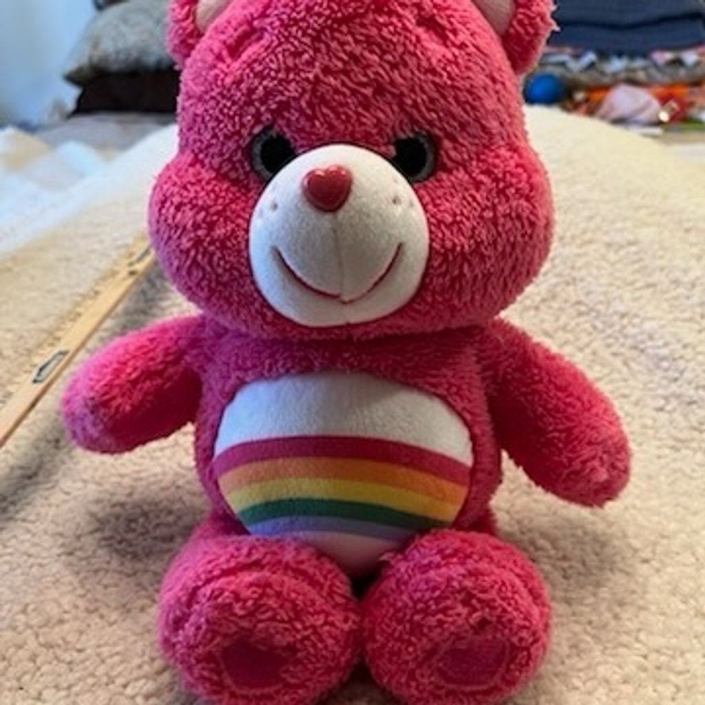 Care‎ Bears Cheer Bear 14" Pink Plush Stuffed Animal Toy 2018